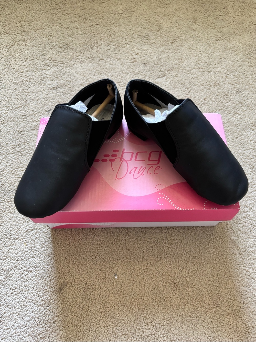 bcg Dance Girls Slip-On Jazz Shoes